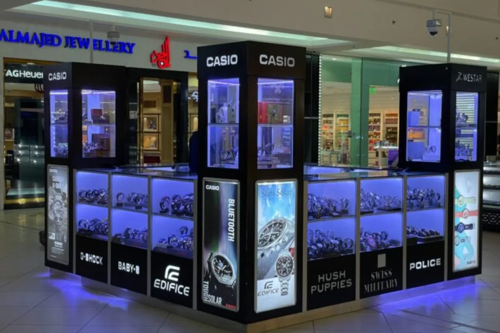 Opened the First Casio Kiosk in Kerala at Bay Pride Mall.